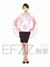 接待服務員服裝119