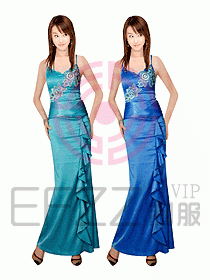 夜總會DJ小姐服074