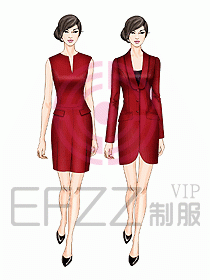 前廳大堂服務生制服248