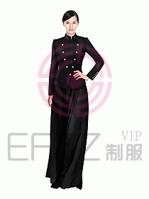 西餐咨客服裝182