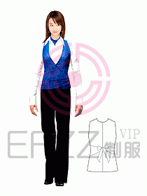 西餐服務生服裝194