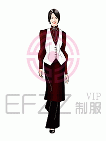 西餐服務生服裝256