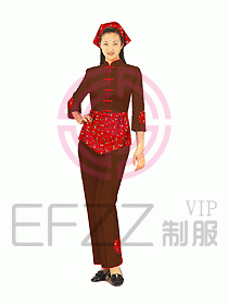 中餐服務員制服236