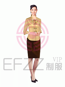 中餐服務員制服322