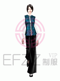 中餐服務(wù)員制服461