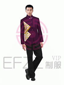 中餐服務(wù)員制服725