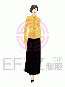 中餐迎賓制服182