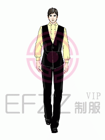 中餐傳菜服務員制服054
