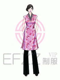 中餐迎賓制服412