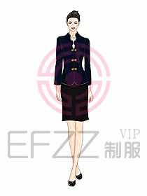 中餐服務(wù)員制服813