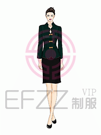 中餐服務(wù)員制服818