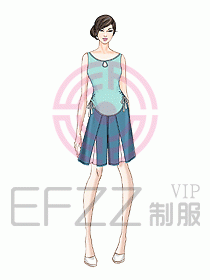 按摩技師服664
