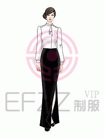 酒店西餐領(lǐng)班制服042