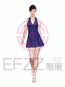 桑拿按摩技師服裝736