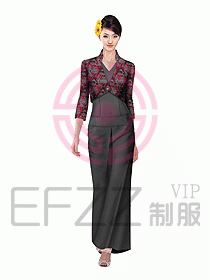 桑拿水療會所咨客制服228