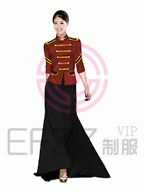 桑拿水療會(huì)所咨客制服238