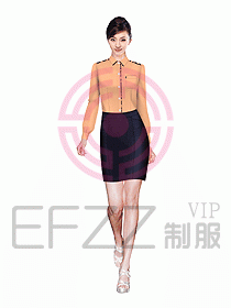 西餐服務(wù)員制服設(shè)計(jì)圖636