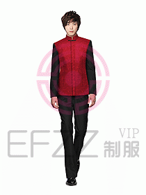 中餐服務員制服設計圖1026