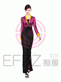 西餐咨客制服設(shè)計(jì)圖272