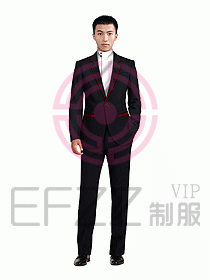 酒店經理職業裝西服244