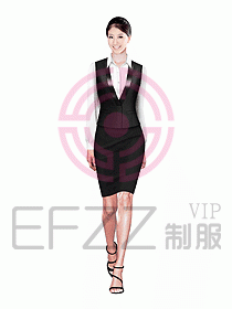 女職業(yè)裝馬夾設(shè)計(jì)圖195