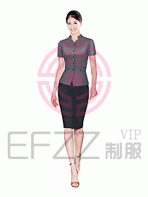 女職業裝夏裝設計圖326