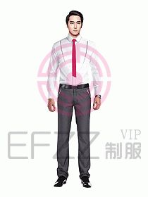 男職業(yè)裝長袖襯衫設(shè)計圖203