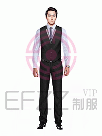 男職業(yè)裝馬夾設(shè)計(jì)圖030