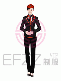 空姐服裝設(shè)計效果圖351