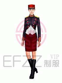 酒店門童制服設(shè)計(jì)效果圖657