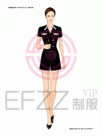 KTV男女服務員制服設計圖250
