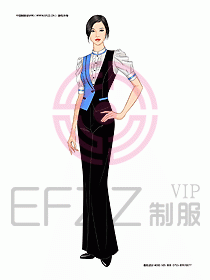 KTV男女服務(wù)員制服設(shè)計(jì)圖257