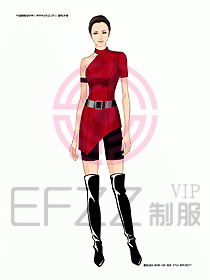 KTV男女服務(wù)員制服設(shè)計圖263