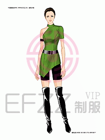 KTV男女服務(wù)員制服設(shè)計(jì)圖325