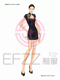 KTV男女服務(wù)員制服設(shè)計(jì)圖481
