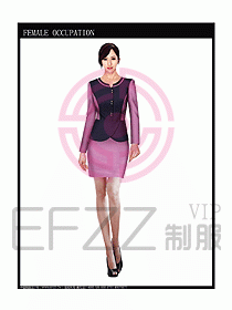 時尚職業女西服設計圖730