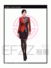 時尚職業女西服設計圖739