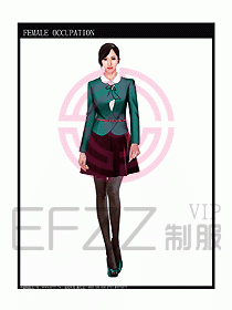 時尚職業女西服設計圖853