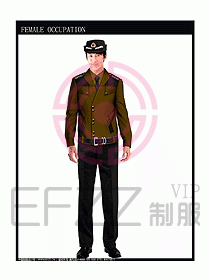 夾克裝保安制服設計圖306