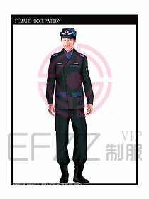 夾克裝保安制服設(shè)計(jì)圖311