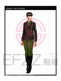 夾克裝保安制服設(shè)計圖315