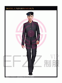 酒店門童制服設計圖753