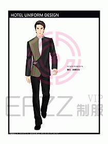酒店大堂制服設(shè)計(jì)圖505