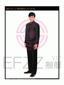 客房服務(wù)員制服設(shè)計圖358