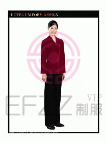 客房服務(wù)員制服設(shè)計圖367