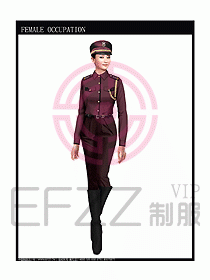 長袖保安服制服設計圖325