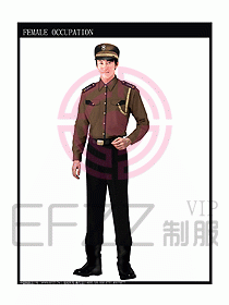 長袖保安服制服設(shè)計(jì)圖329