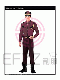 長袖保安服制服設計圖328