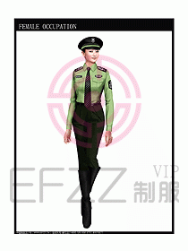 長(zhǎng)袖保安服制服設(shè)計(jì)圖361