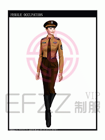 長(zhǎng)袖保安服制服設(shè)計(jì)圖360